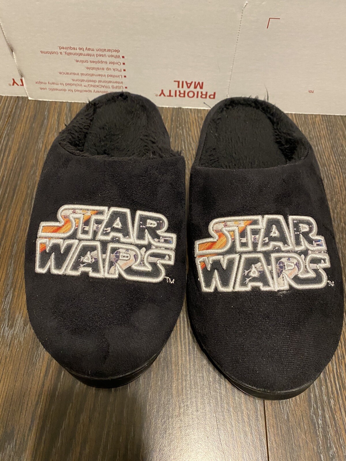 Men's SZ S/M 6/9 Star Wars Indoor/Outdoor Bioworld Slippers