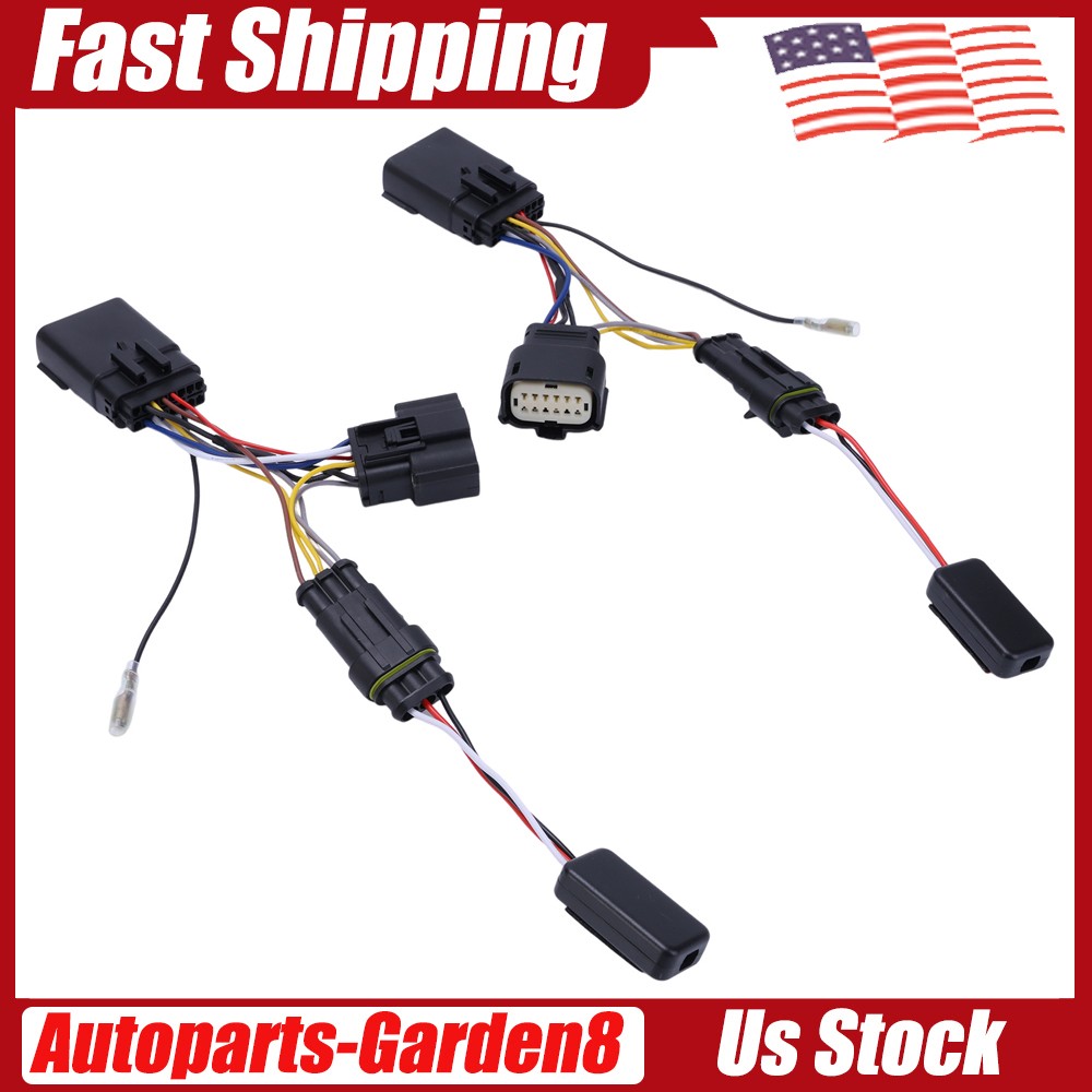 810022 Converter Harness Kit LED Projector Headlights for 2019-24 Ram 2500 3500