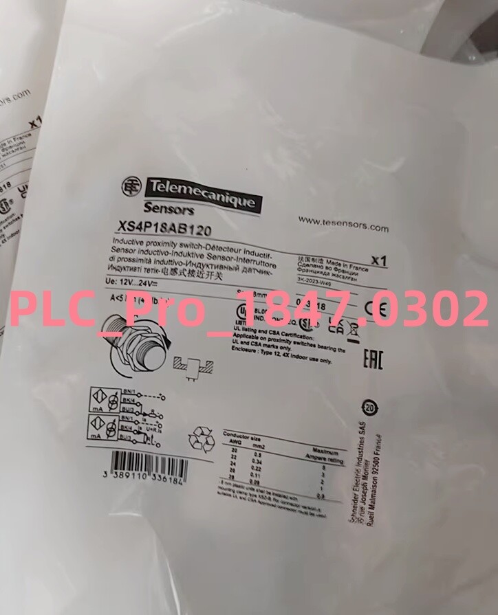 XS4P18AB120 1PCS Brand New Schneider XS4P18AB120  Fast delivery