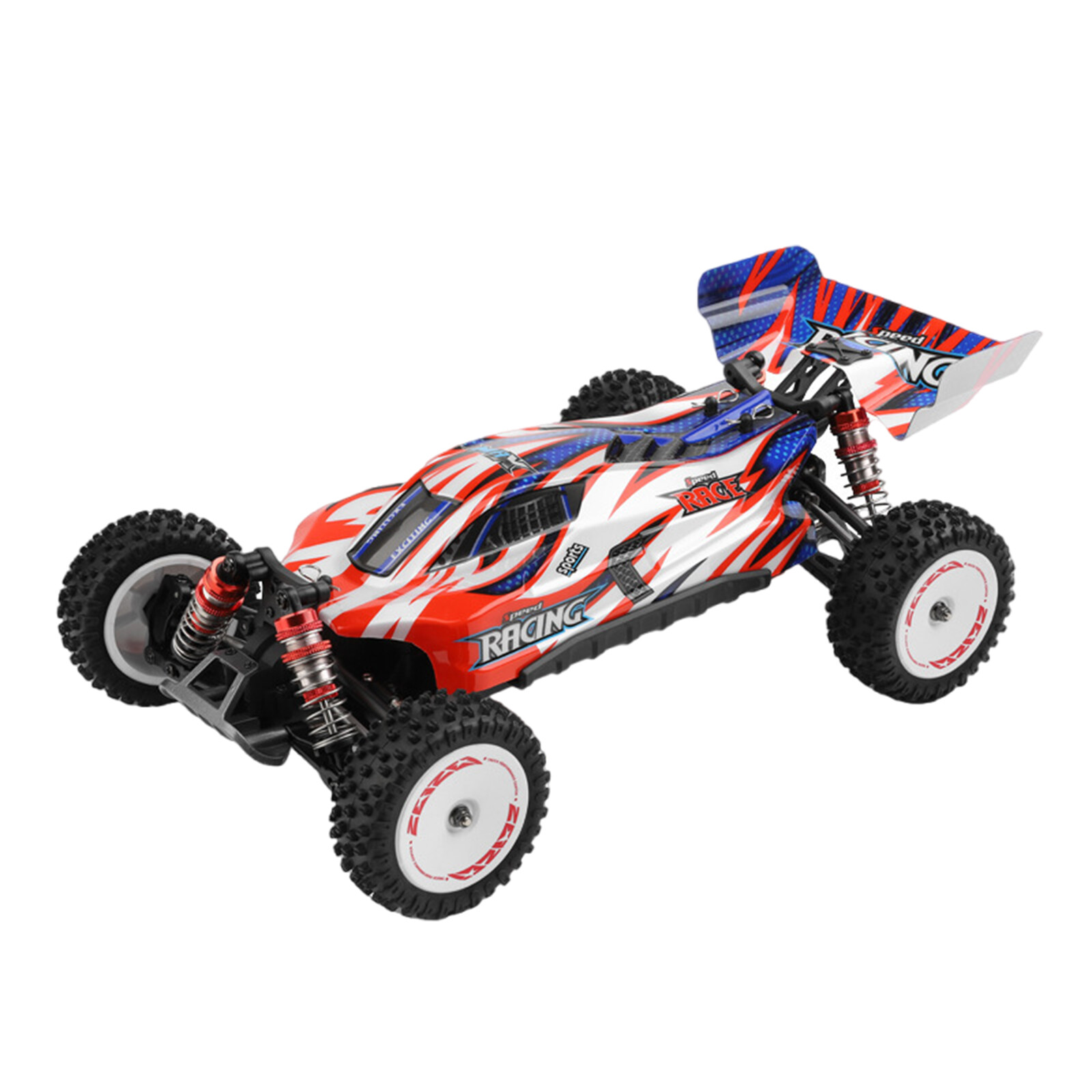 Alloy 124008 1/12 4WD 2.4G 60km/h High Speed Brushless Motor RC Racing Car 11.1V