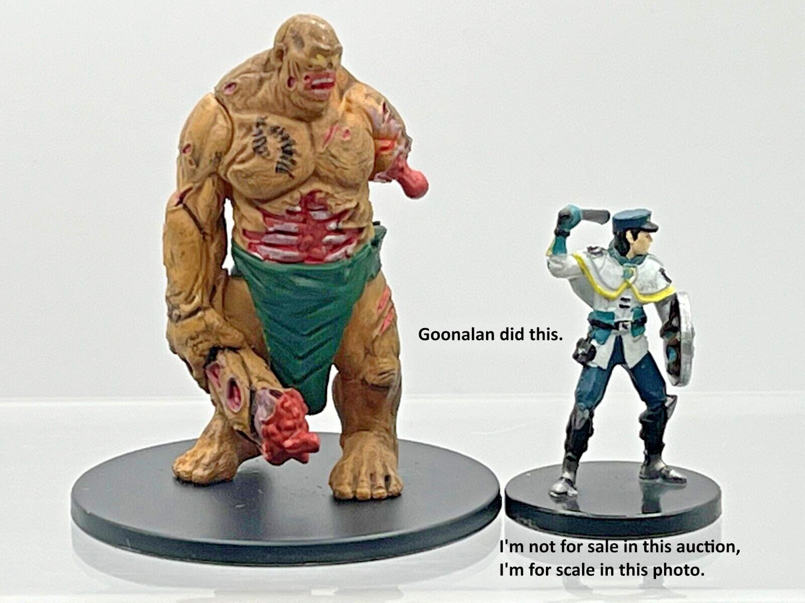 D&D Pathfinder Mini City Lost Omens 31 Zombie Brute UC LARGE