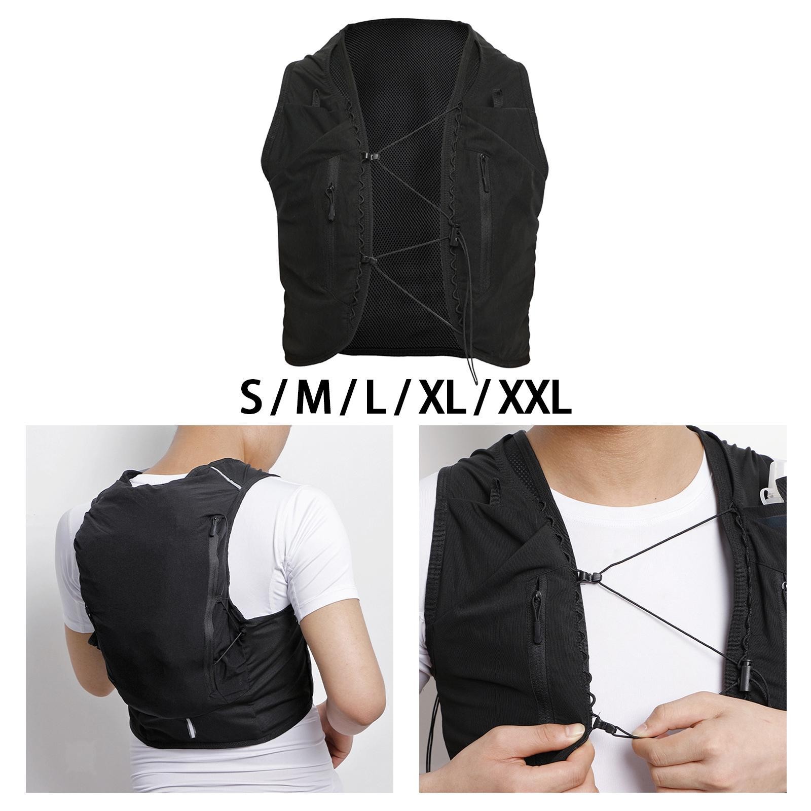 Hydration Vest Backpack Lightweight Running Gear for Men Women Adjustable