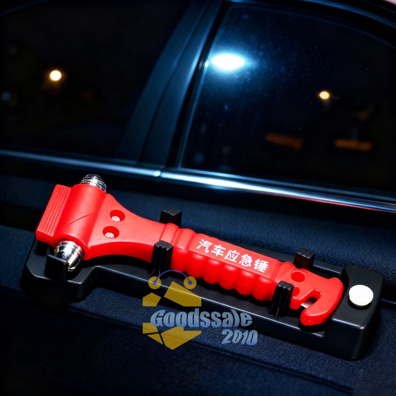2 in 1 Emergency Escape Tool Seat Belt Cutter Car Window Glass Hammer & Breaker