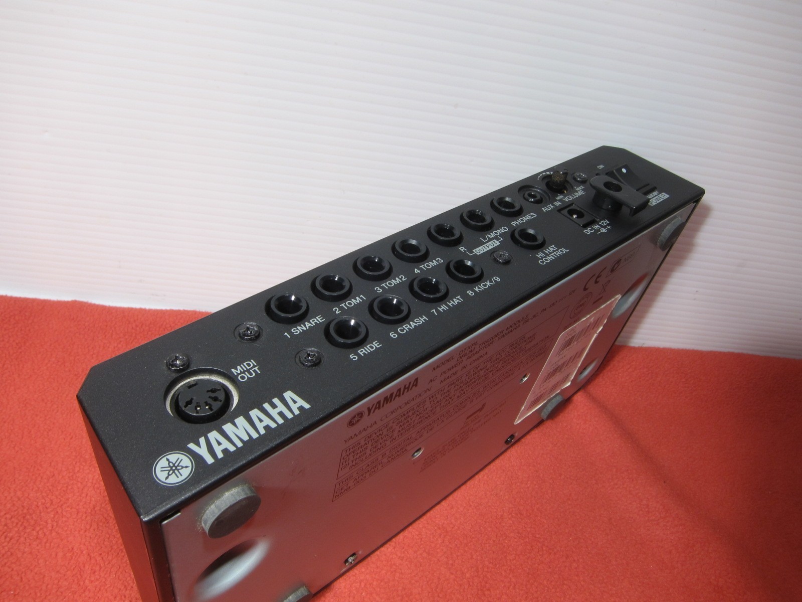 Yamaha DTXPLORER Drum Trigger Module Electronic Drum Tested w/ power supply