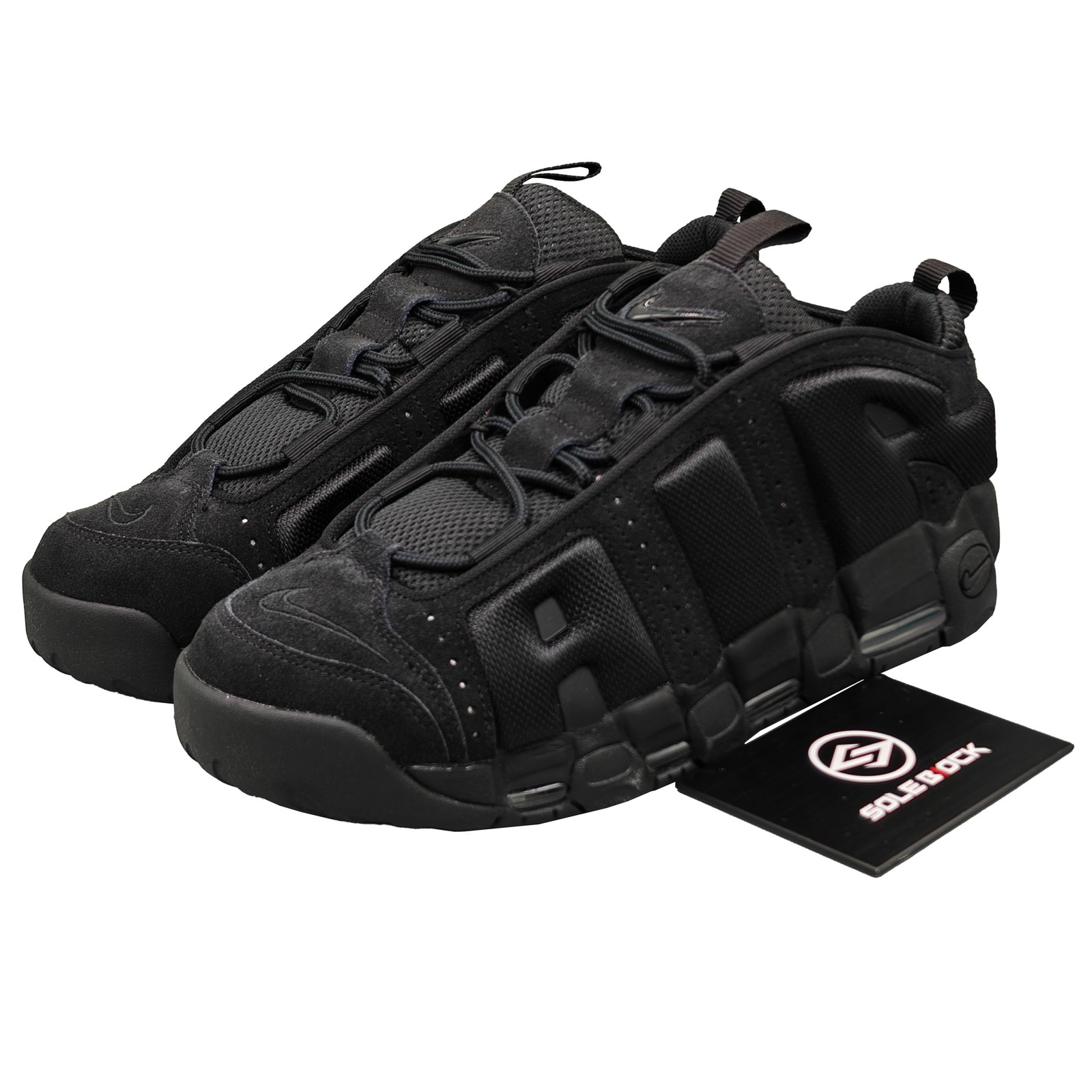 Nike Air More Uptempo Low top Vintage Basketball Shoes Unisex Black - IM6649-001
