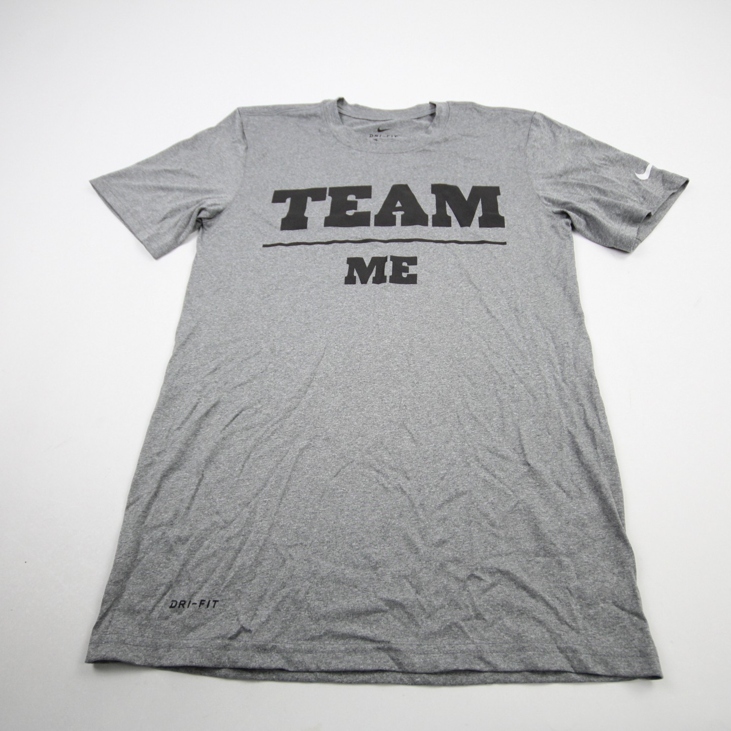 Nike Dri-Fit Short Sleeve Shirt Men's Gray New without Tags Multiple Sizes