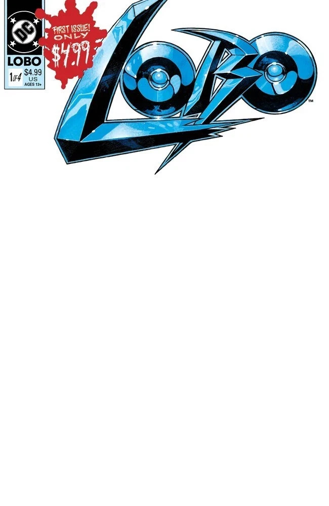 Lobo #1 2026 Blank Cover F DC Comics BL07