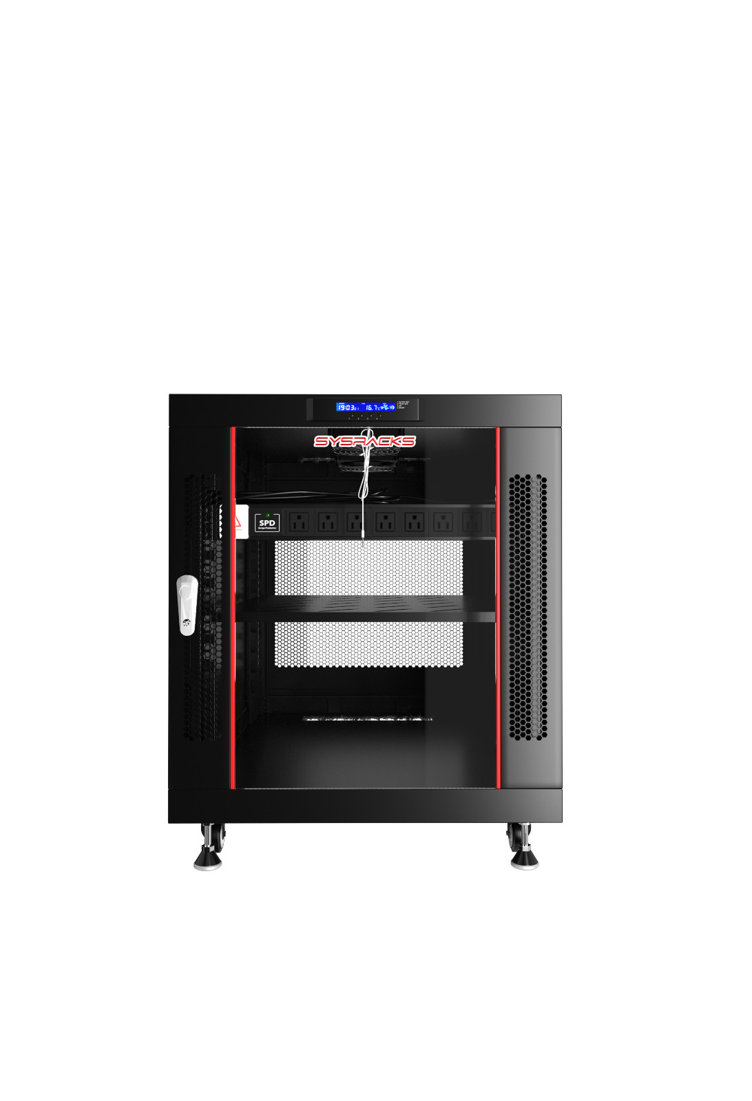 Sysracks 12U Server Rack Cabinet Enclosure Premium Series Sysracks 35" Depth