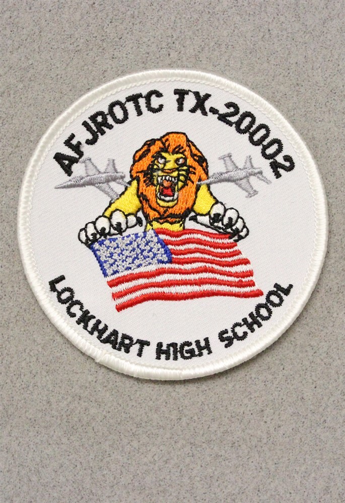 Lockhart High School Air Force JROTC Patch (#1994) - TX-20002