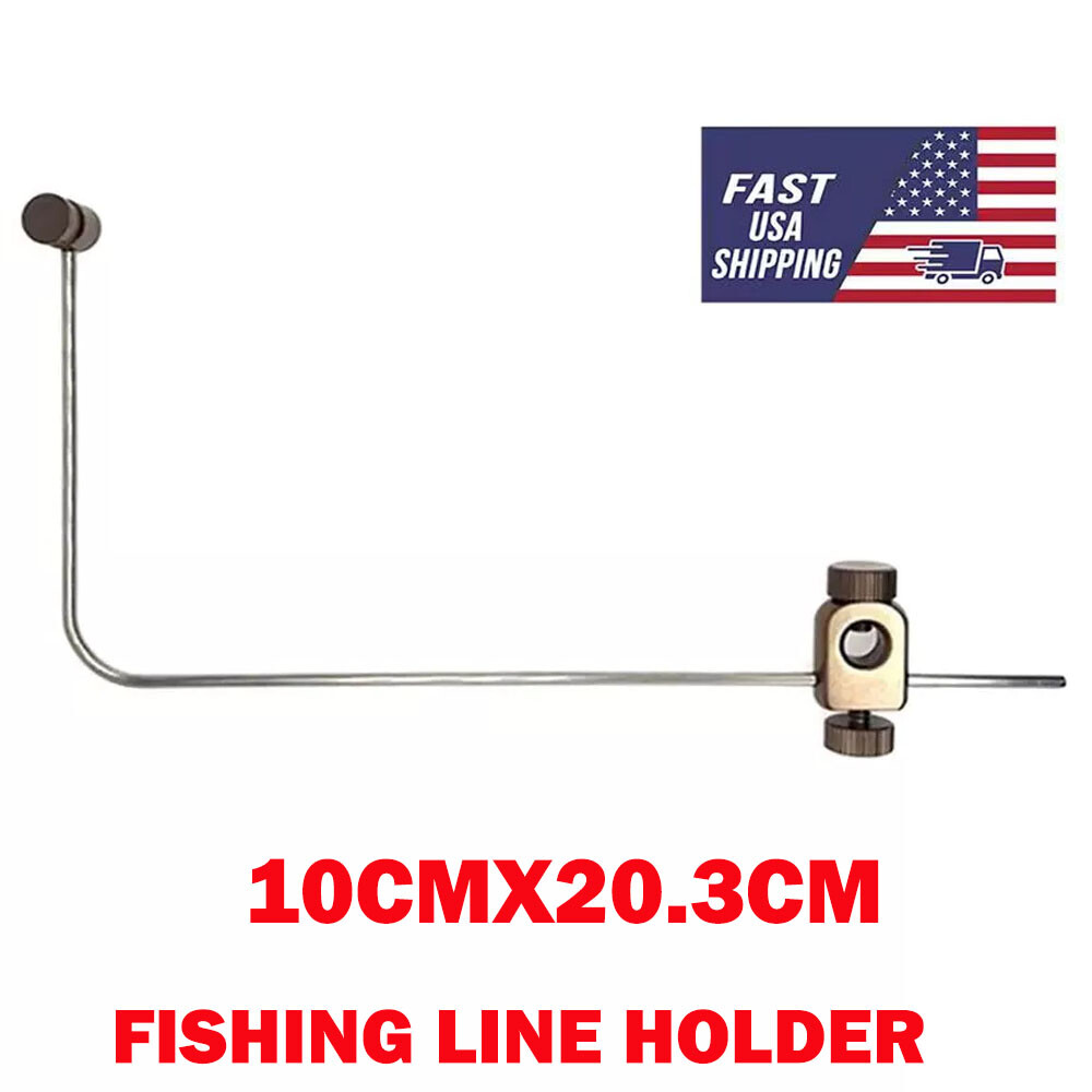 1PC Fly Tying Vise Tool Metal Fly Vise 360° Rotary Fishing Line Holder USA