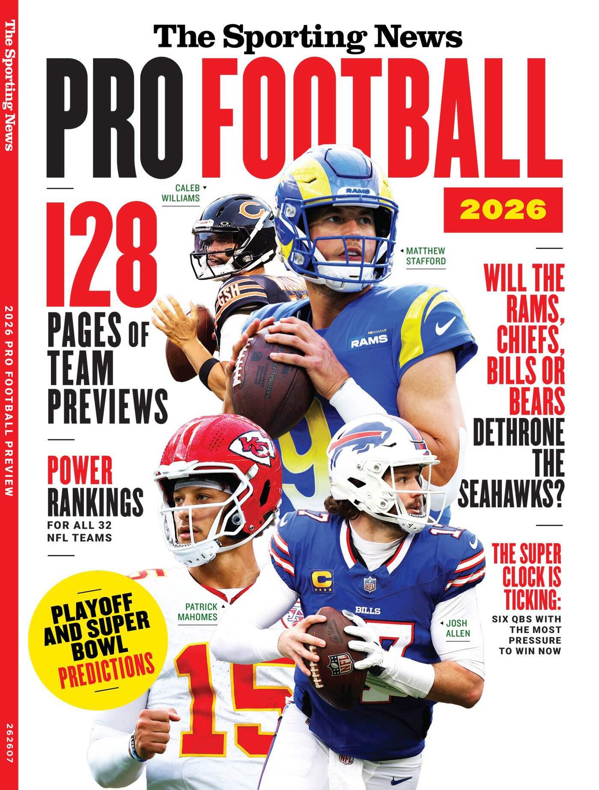 The Sporting News - Pro Football 2026: Team Previews & Power Rankings, Playoff &