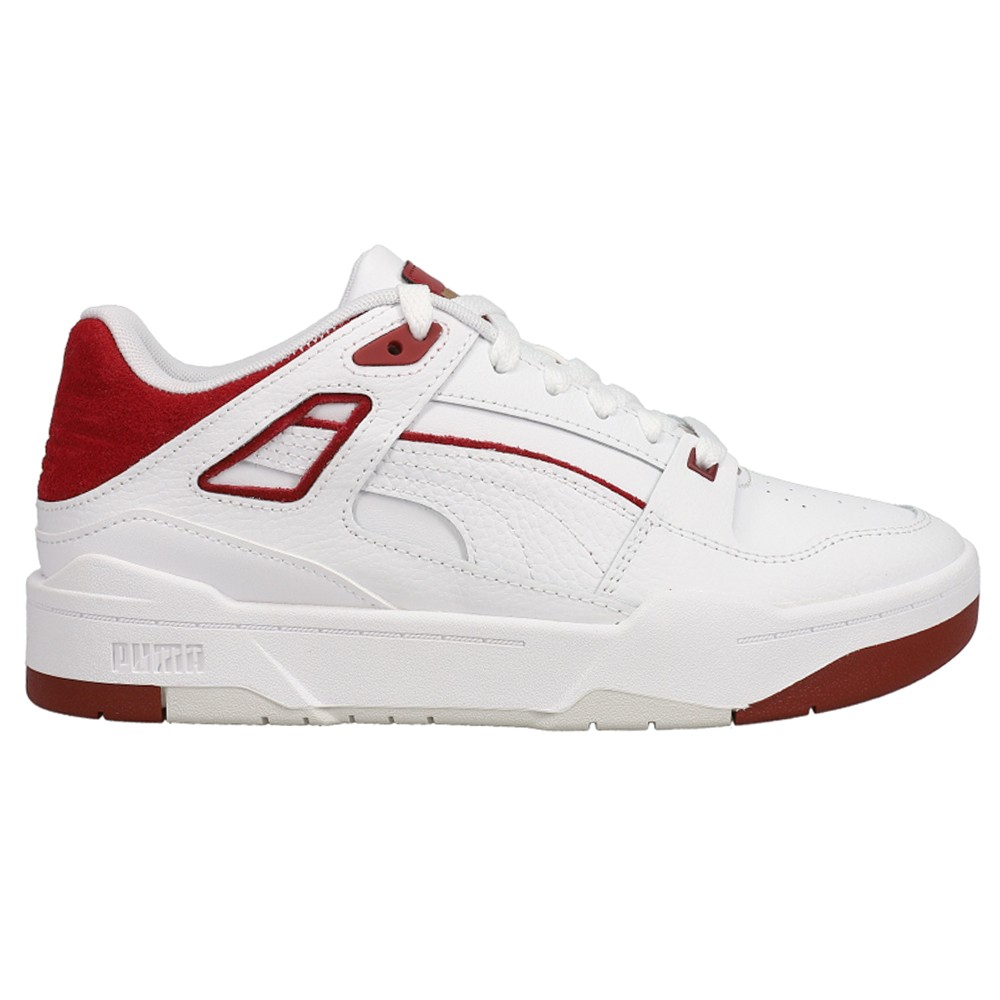 PUMA Slipstream Lace Up  Youth Boys White Sneakers Casual Shoes 388518-04