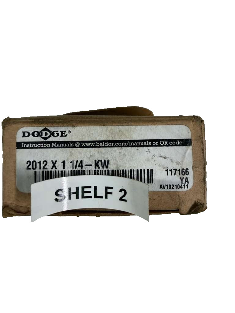 Dodge 117166 Taper Lock Bushing 2012 X 1 1/4" KW NEW OLD STOCK!