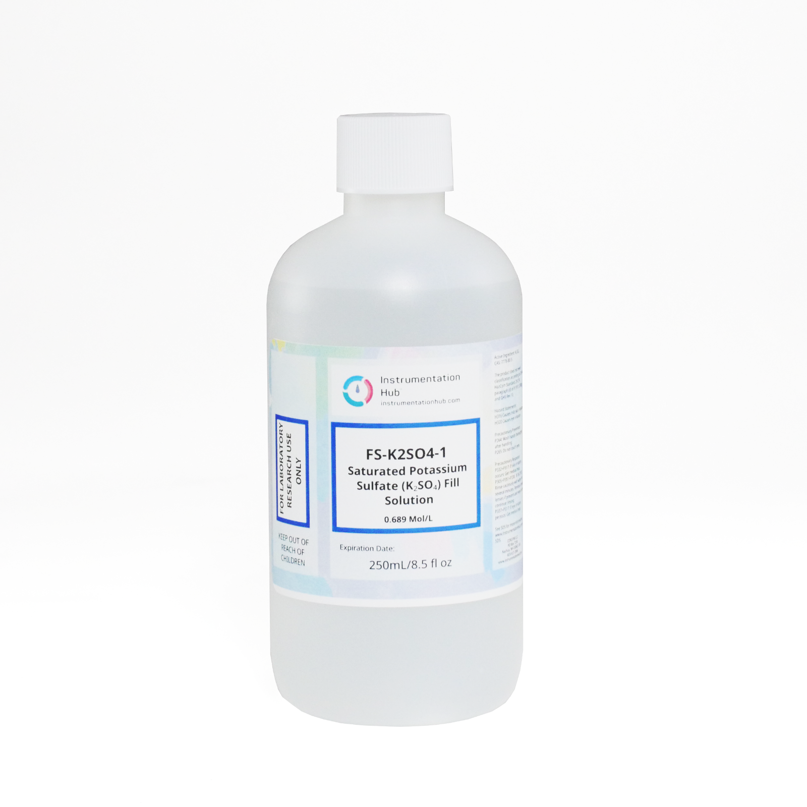 INSTRUMENTATIONHUB Saturated Potassium Sulfate (K2SO4) Solution (8.5floz/250mL)