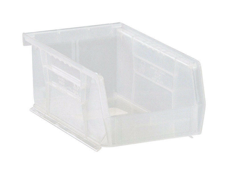 Quantum Storage 4-1/8 in. W X 3 in. H Storage Bin Clear RQUS220CL