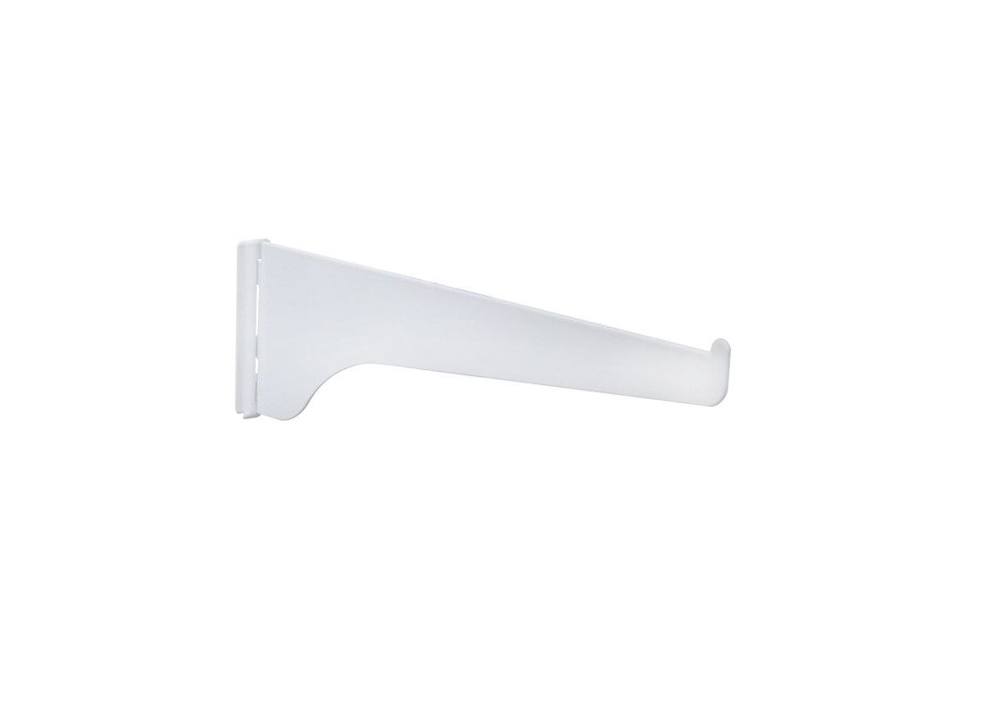 FHC KVT180W16 16" Steel Shelf Bracket For KVT80 - White