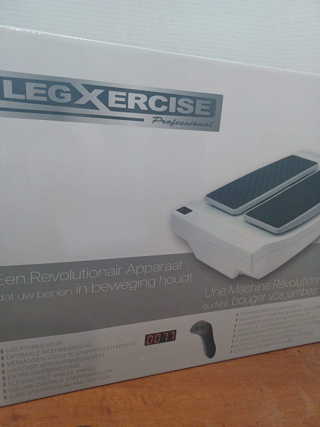 LegXercise Pro Motorized Leg Activator Exercise Machine Remote Control LEGX-012