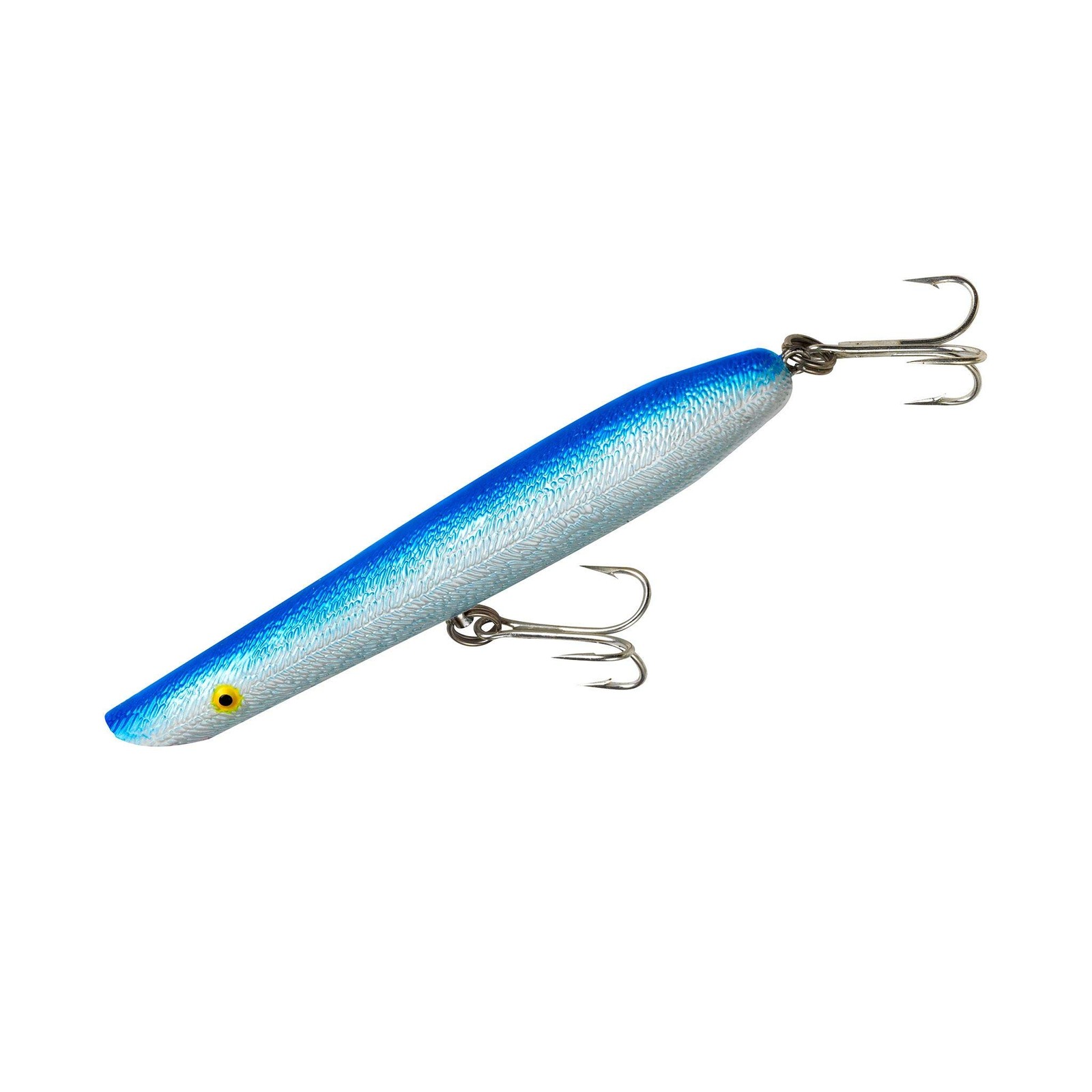 Cotton Cordell Pencil Popper Topwater Fishing Lure, 6", 1 oz, Pearl Blue