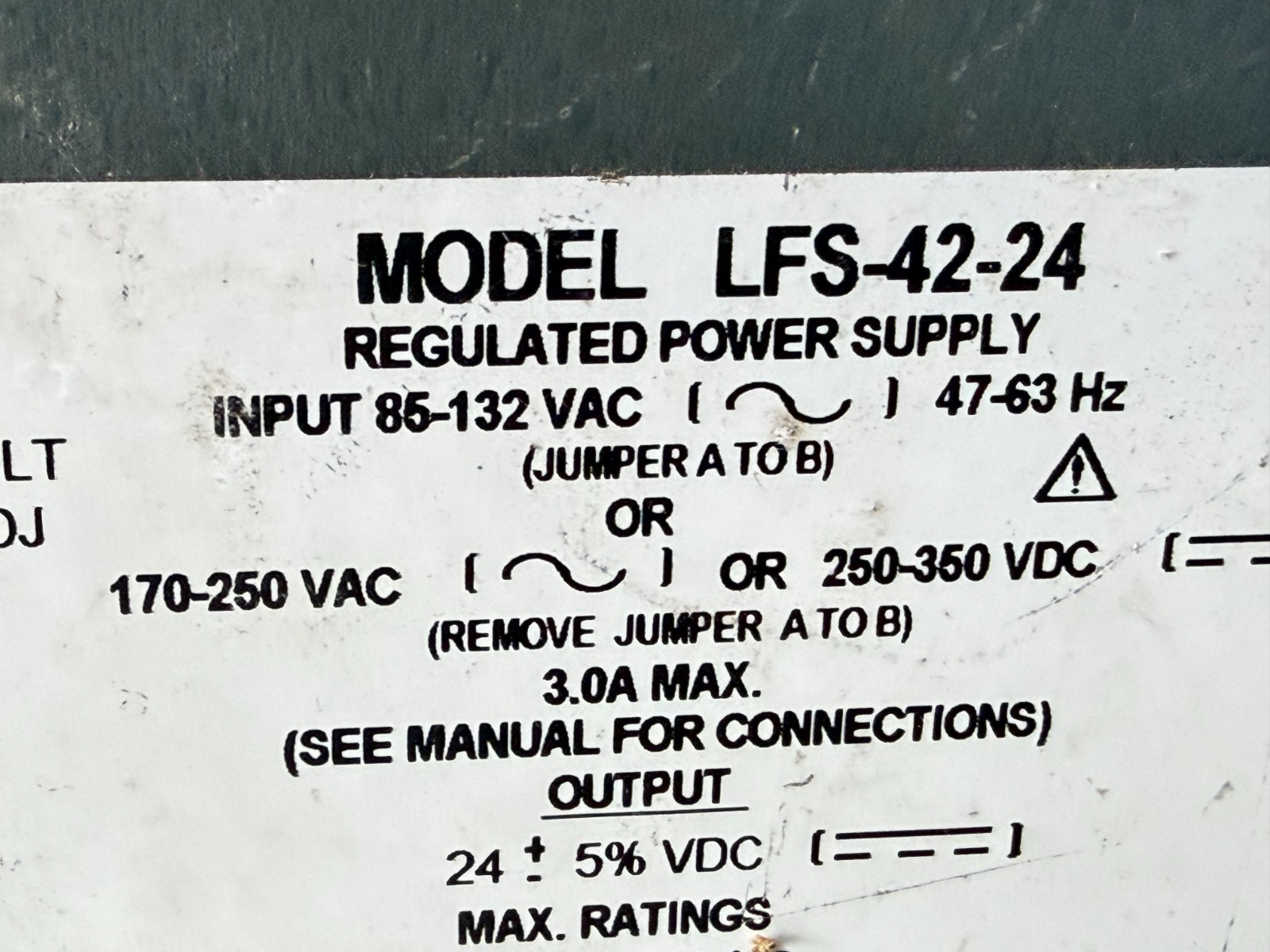 LAMBDA REGULATED POWER SUPPLY LFS-42-24 (34)