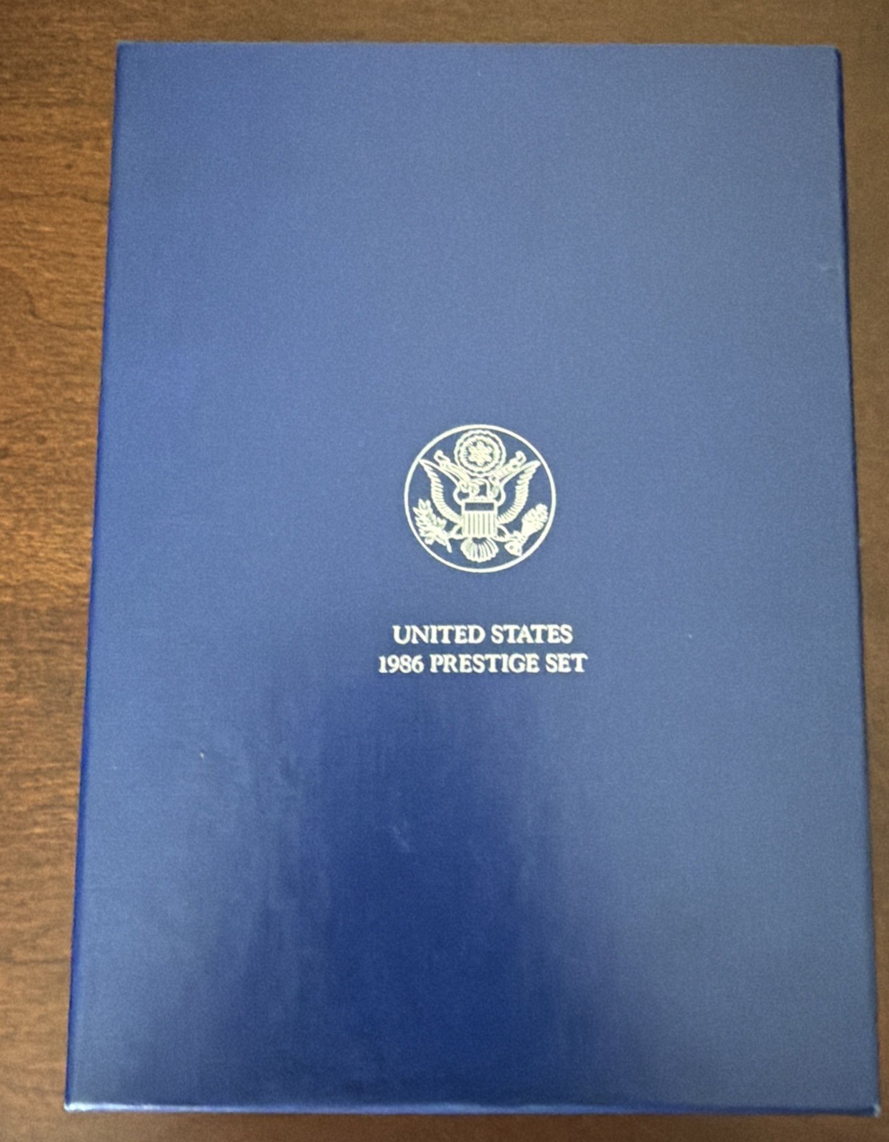 1986 Prestige Proof Set with Silver Dollar US Mint, Complete with Box and COA