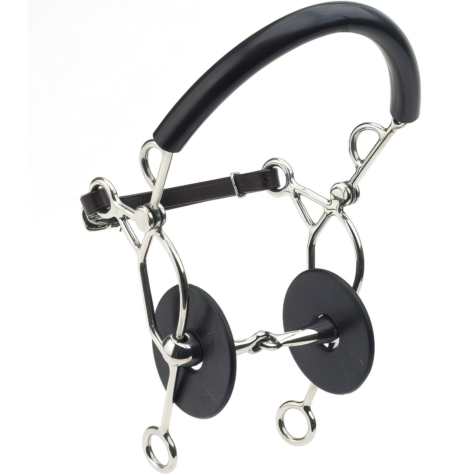 HAPPY MTH Jointed Hollow Hackamore Bit (467529SS)