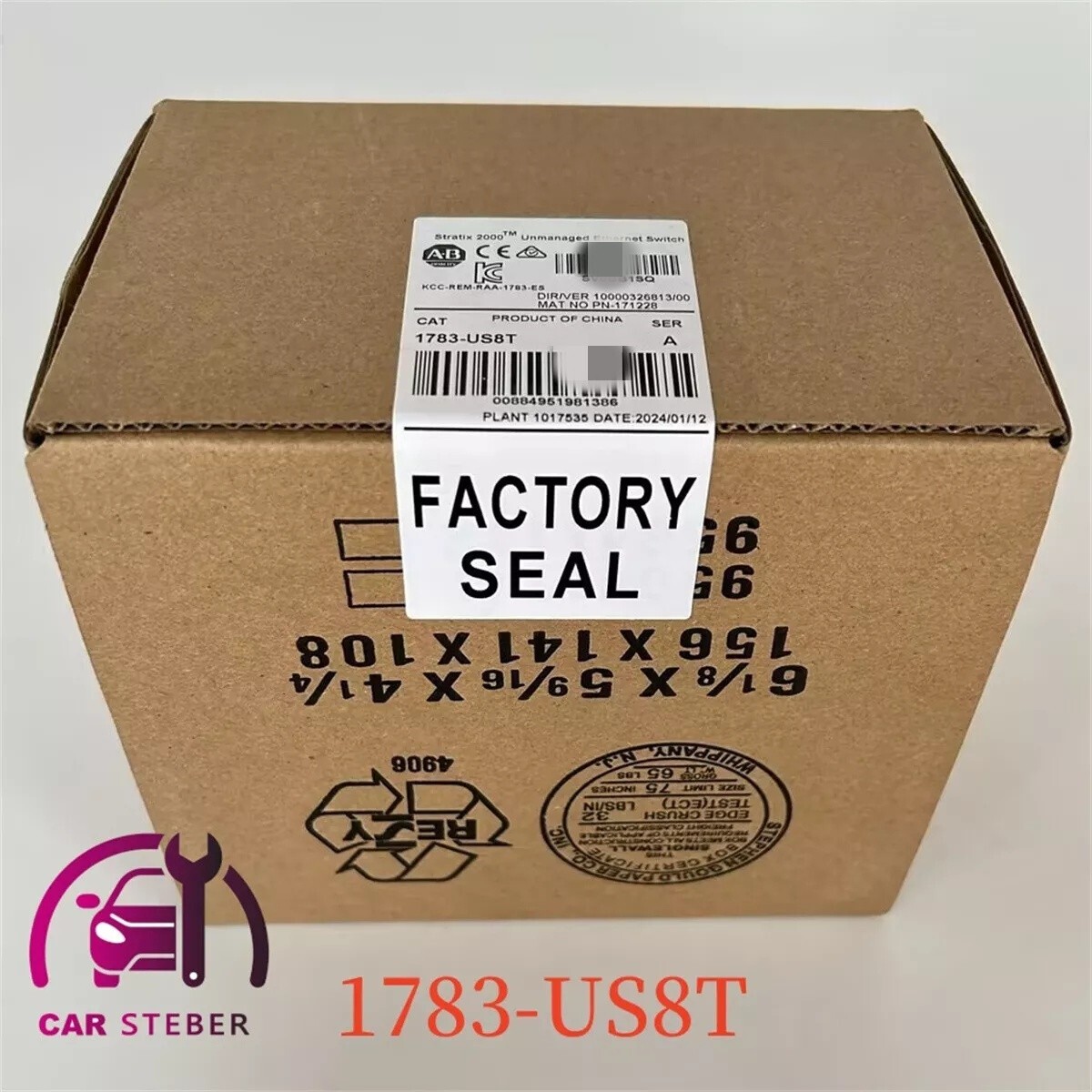 1783-US8T 1783US8T Allen-Bradley AB Stratix 2000 SER A Ethernet Switch Unman