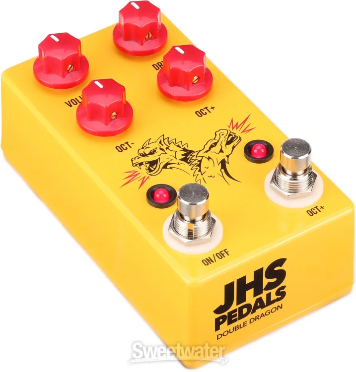 JHS Double Dragon Lo-fi Octave Pedal