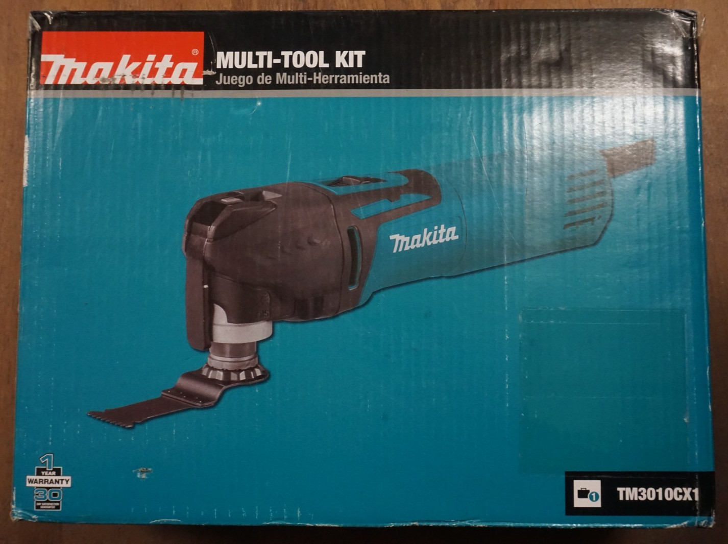 (RI4) Makita Oscillating Multi-Tool Kit TM3010CX1 Variable Speed