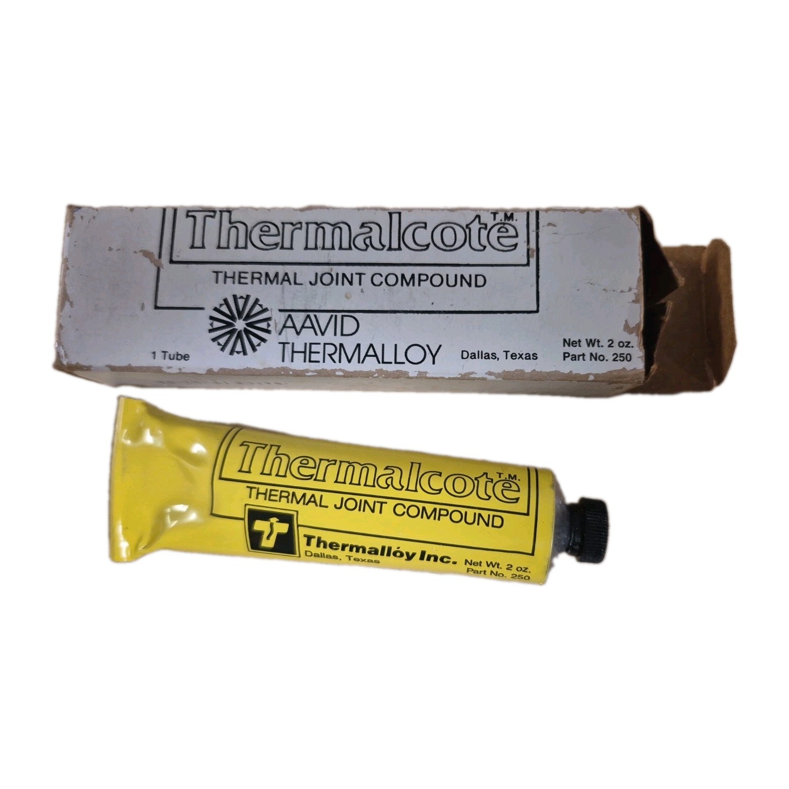 Thermalloy 250 Thermalcote Thermal Joint Compound 2oz New