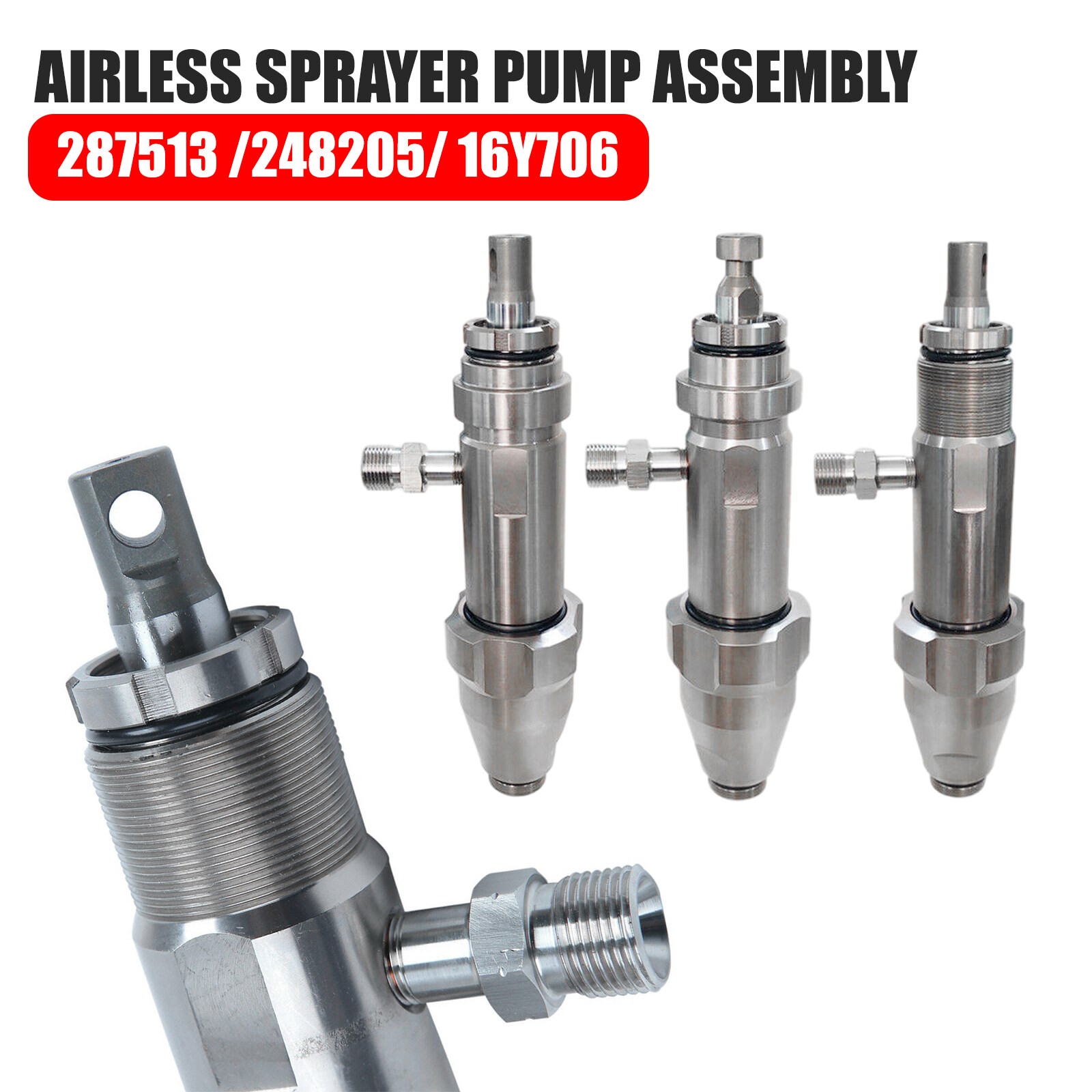 Replace For 1095 1595 5900 Airless Sprayer Pump Assembly 248205 16Y706 287513 US