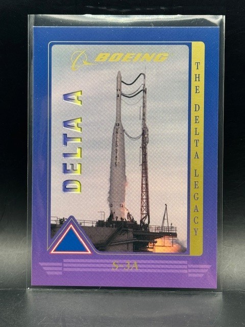 Boeing The Delta Legacy Series B 6 Card Set Rockets NASA