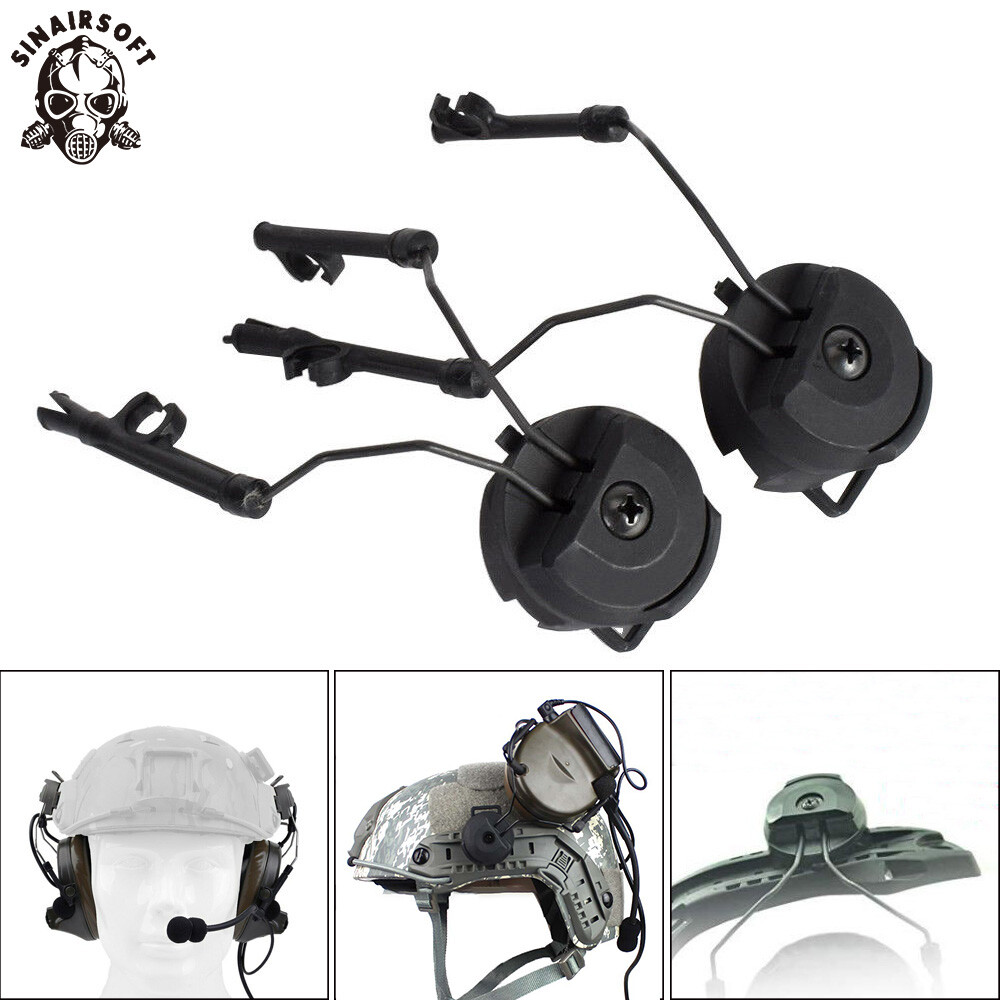 Tactical Military Headset ARC Rail Adapter for FAST/ACH /MICH / Sordin Helmet US