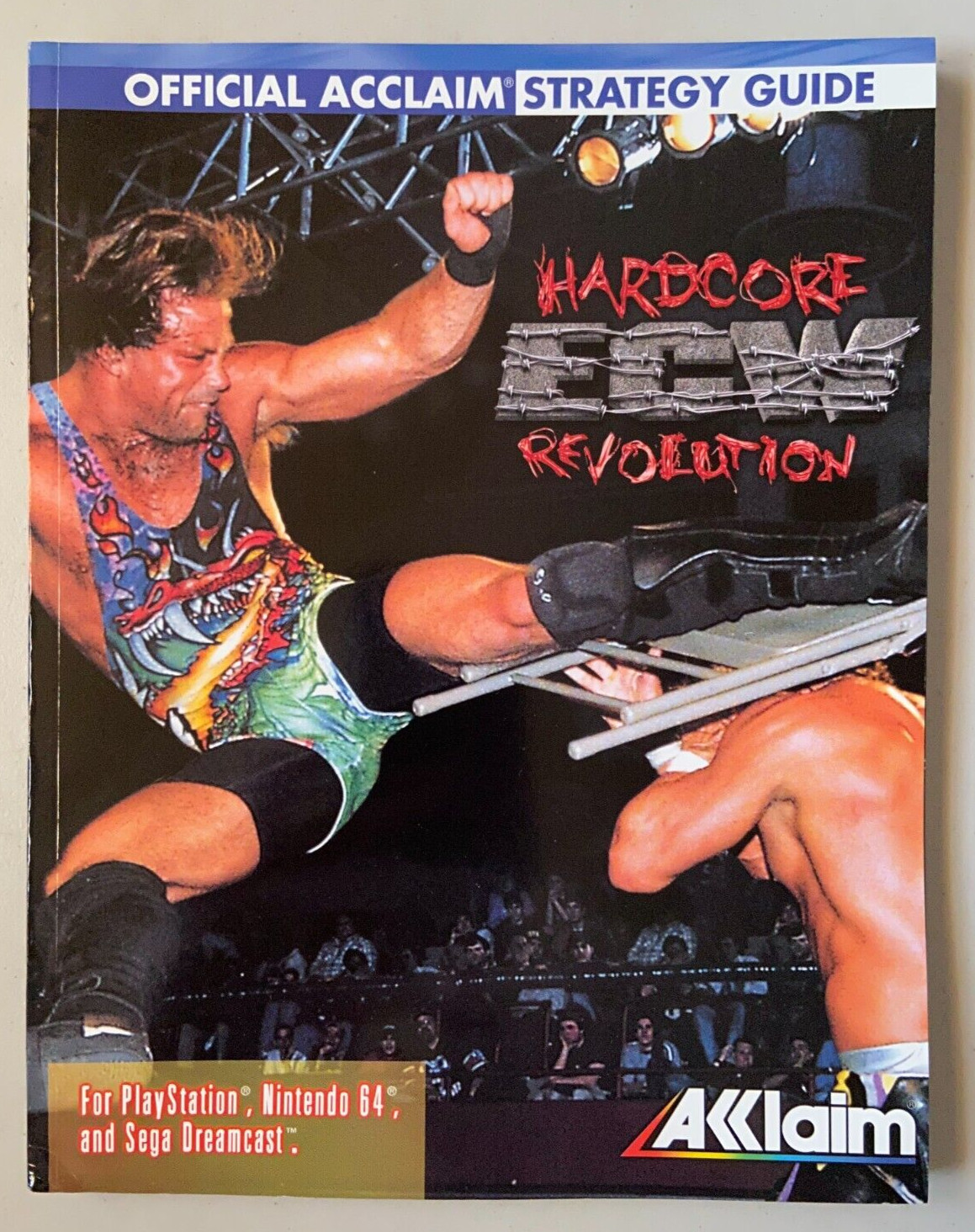 Official Acclaim Strategy Guide for ECW Hardcore Revolution Wrestling Video Game