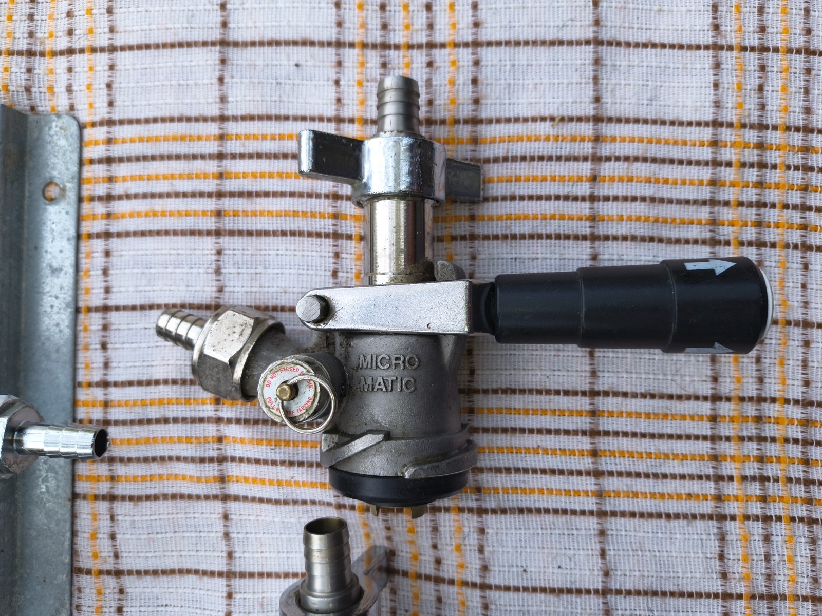 Micro Matic Beer Regulator 3 Guage/ Keg Attachments