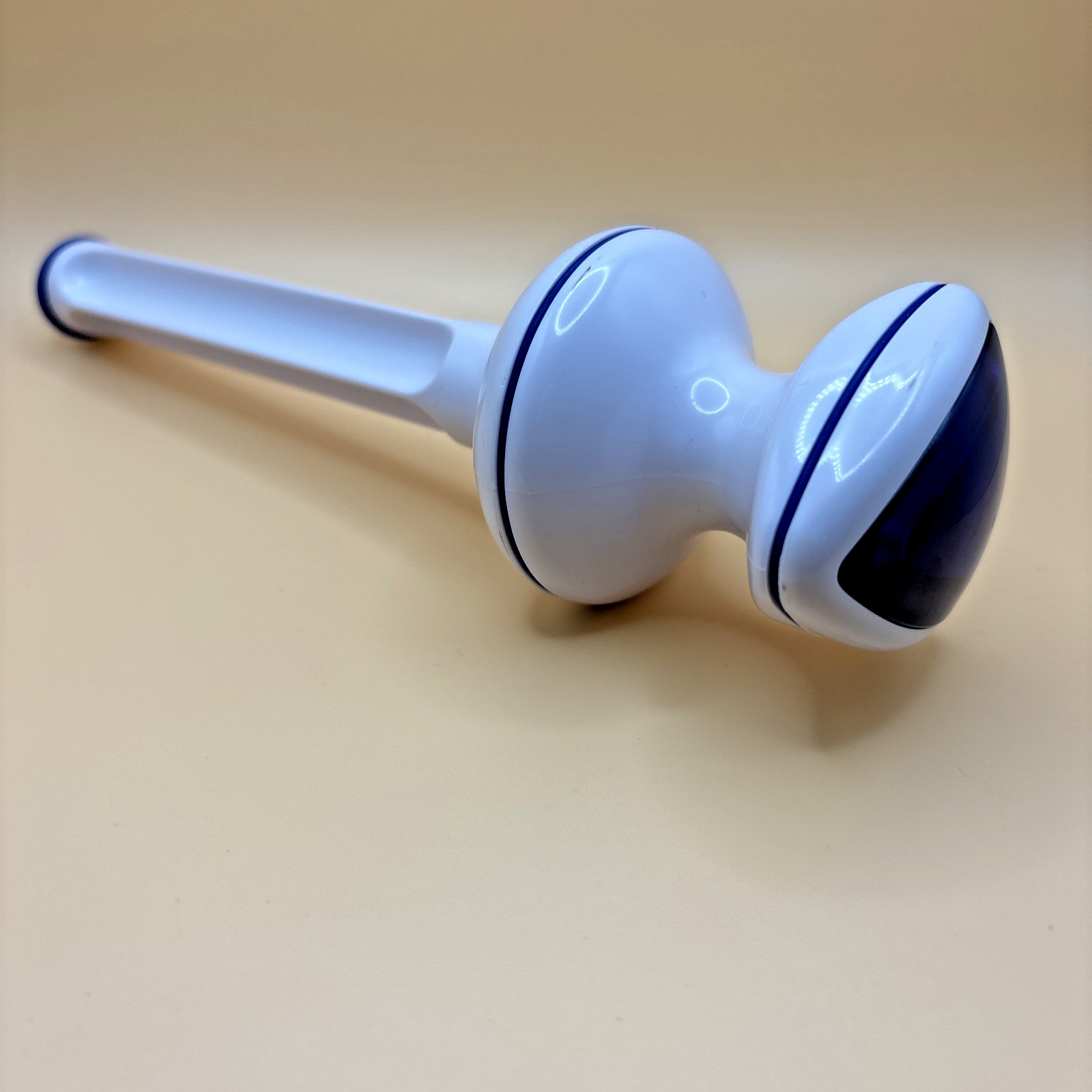 Back To Basics Smoothie Blue Top Pusher Stick EUC Replacement Part Plunger