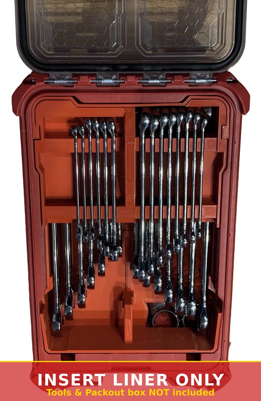 Milwaukee Packout Insert Liner for 30pc Combination Wrench Set SAE Metric Tray