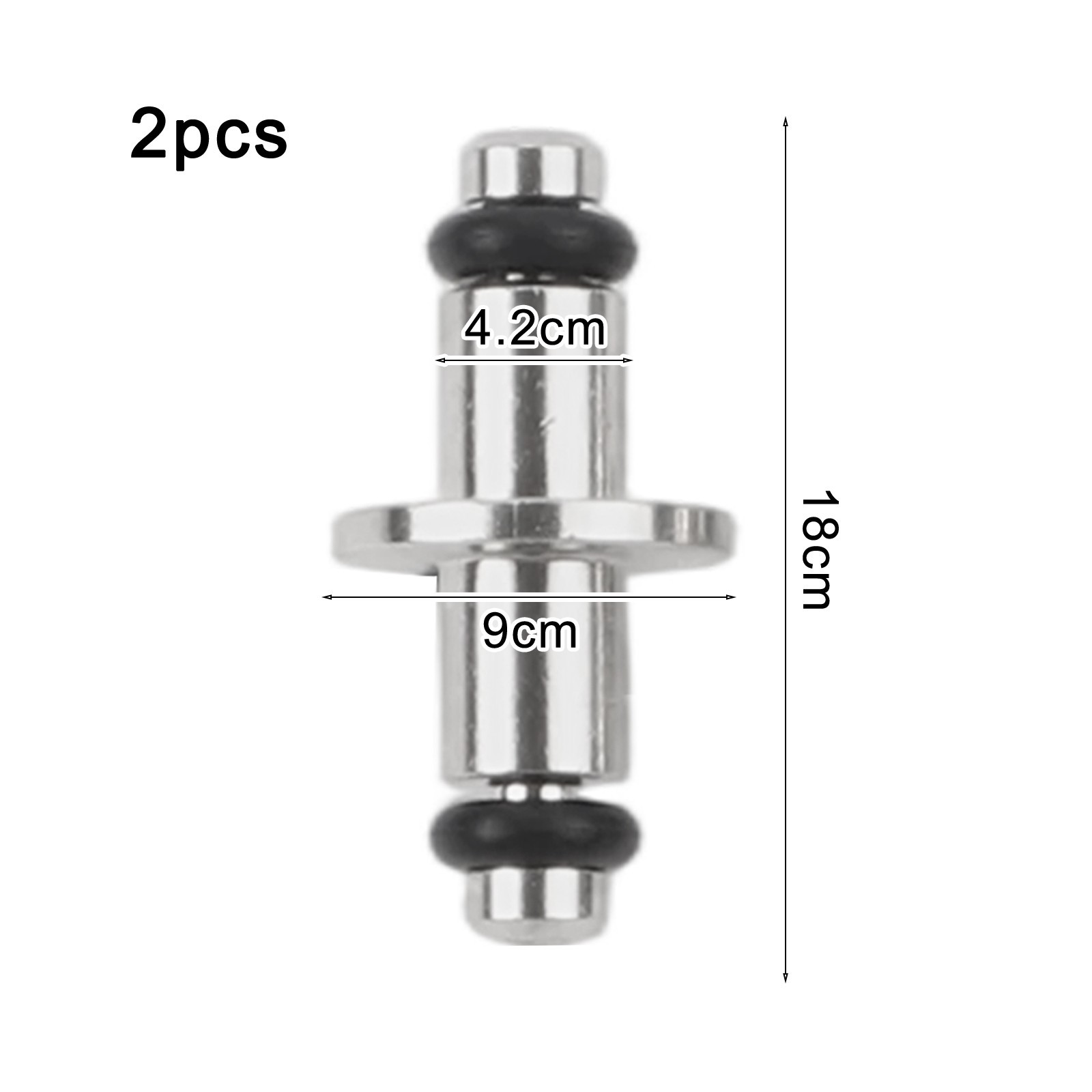10PCS High Pressure T End Spool for Scuba Diving and For SPG Connections