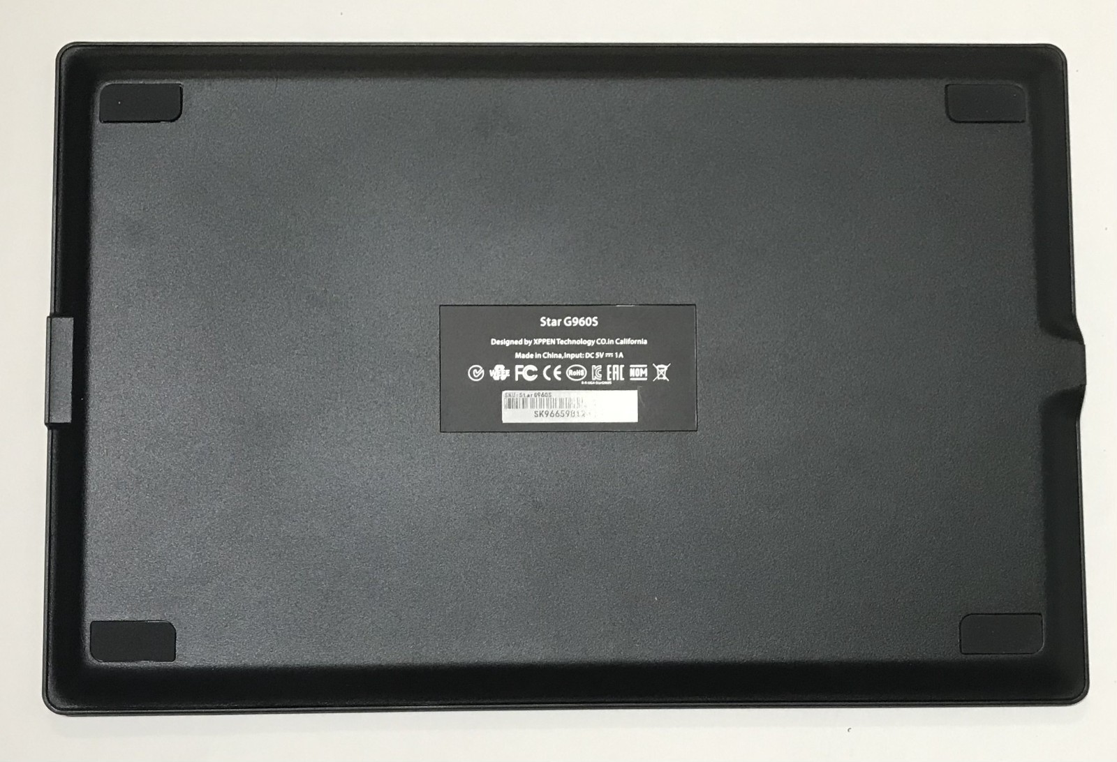 XP Pen, Star G960S Graphics Tablet 9"x6" (Open Box/Pen Clipper Missing) Working
