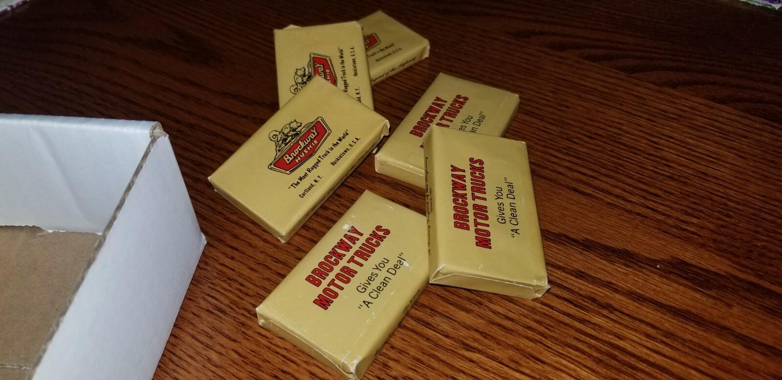 NOS Brockway Motor Trucks Company Soap Sealed FREE SHIPPING