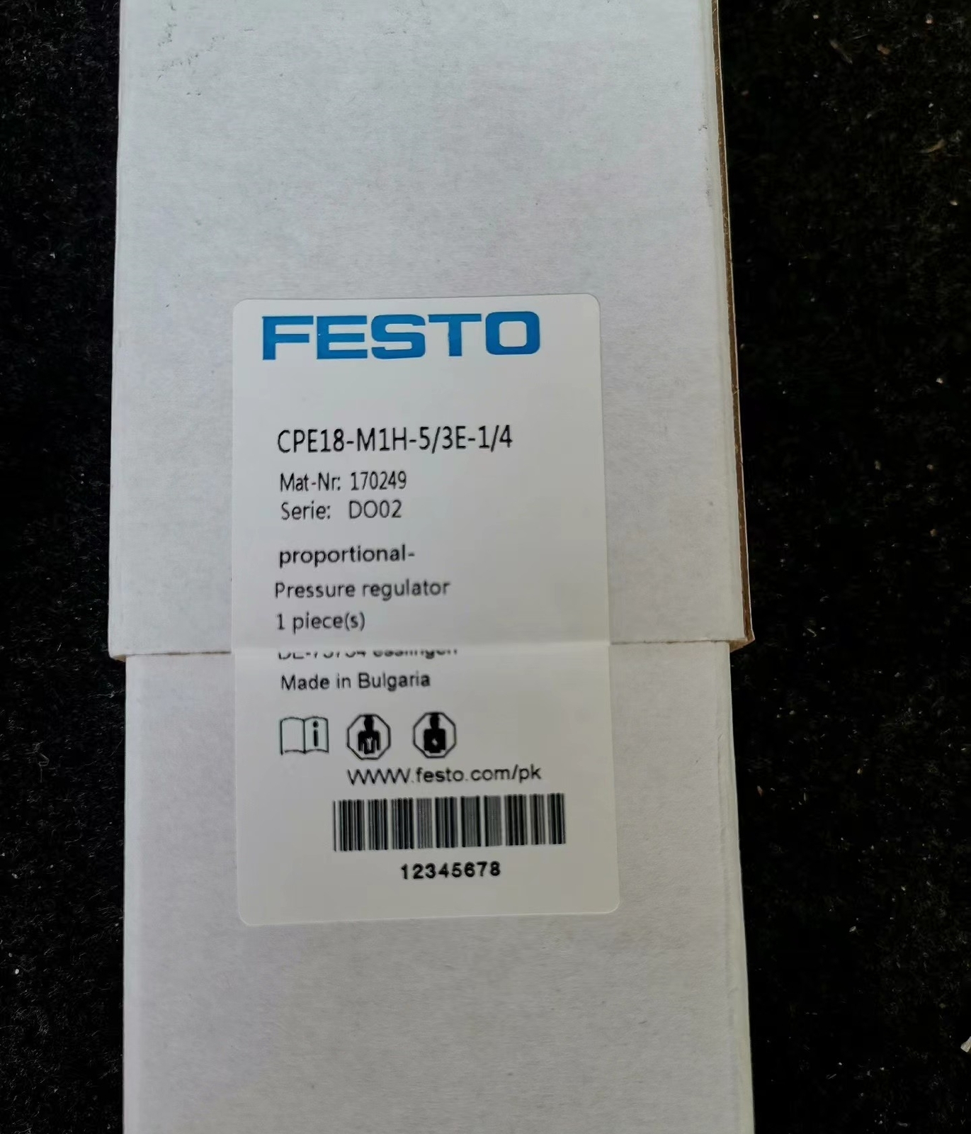 1PC New Festo CPE18-M1H-5/3E-1/4 170249 Solenoid Valve Fast Shipping