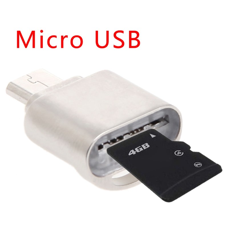 Micro USB OTG TF Micro SD Card Reader Adapter For Android Phones