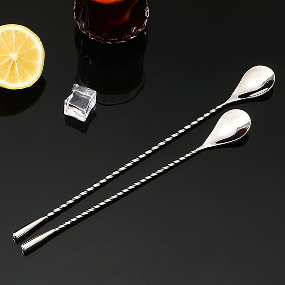 Mixing Spoon And Easy To Use Cocktail Mixing Stirrers Shaker Tall Cups