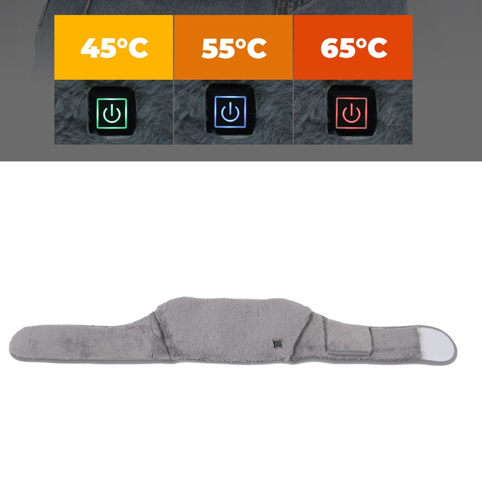 Electric Heating Pad Wrap USB Adjustable Temperature Hand Warmer Wrap Around