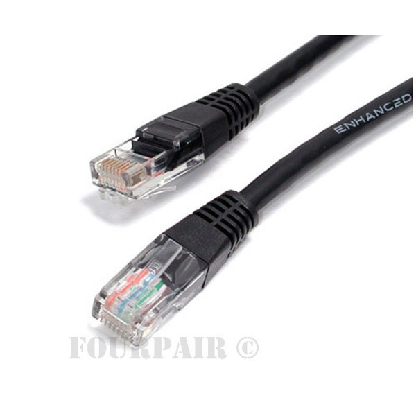 10 Pack Lot - 1ft CAT5e Ethernet Network LAN Router Patch Cable Cord Wire Black
