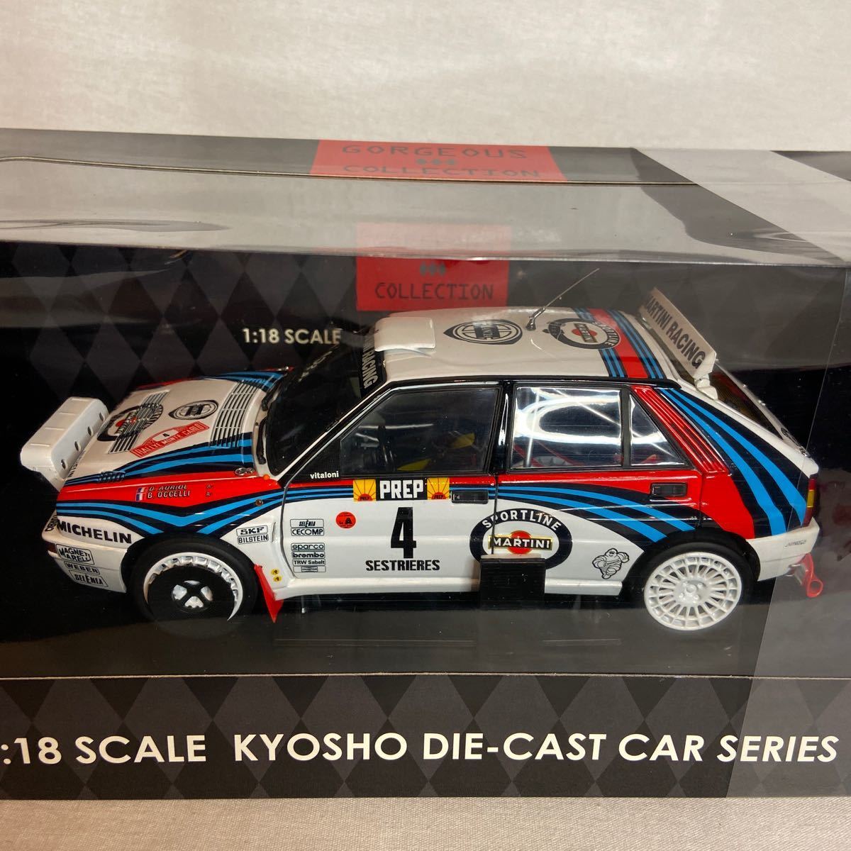 KYOSHO 1/18 LANCIA DELTA INTEGRALE 1992 MONTE KO08342A  From Japan