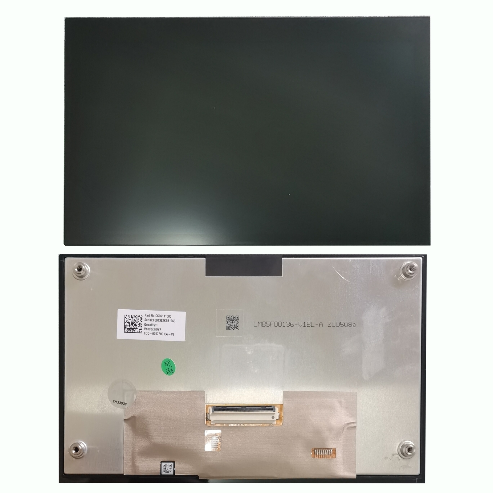 Monitor Radio LCD Display Touch Digitizer 2021-2023 Hyundai Tucson 97250N-7300