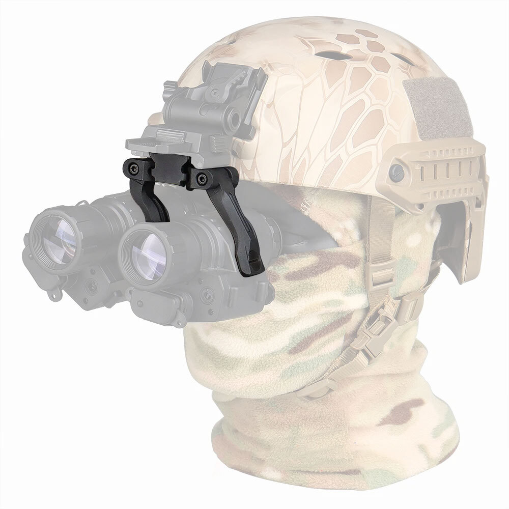 J Arm NVG Mount for Dual PVS-14 Night Vision Goggles Bridge Tactical Accessories