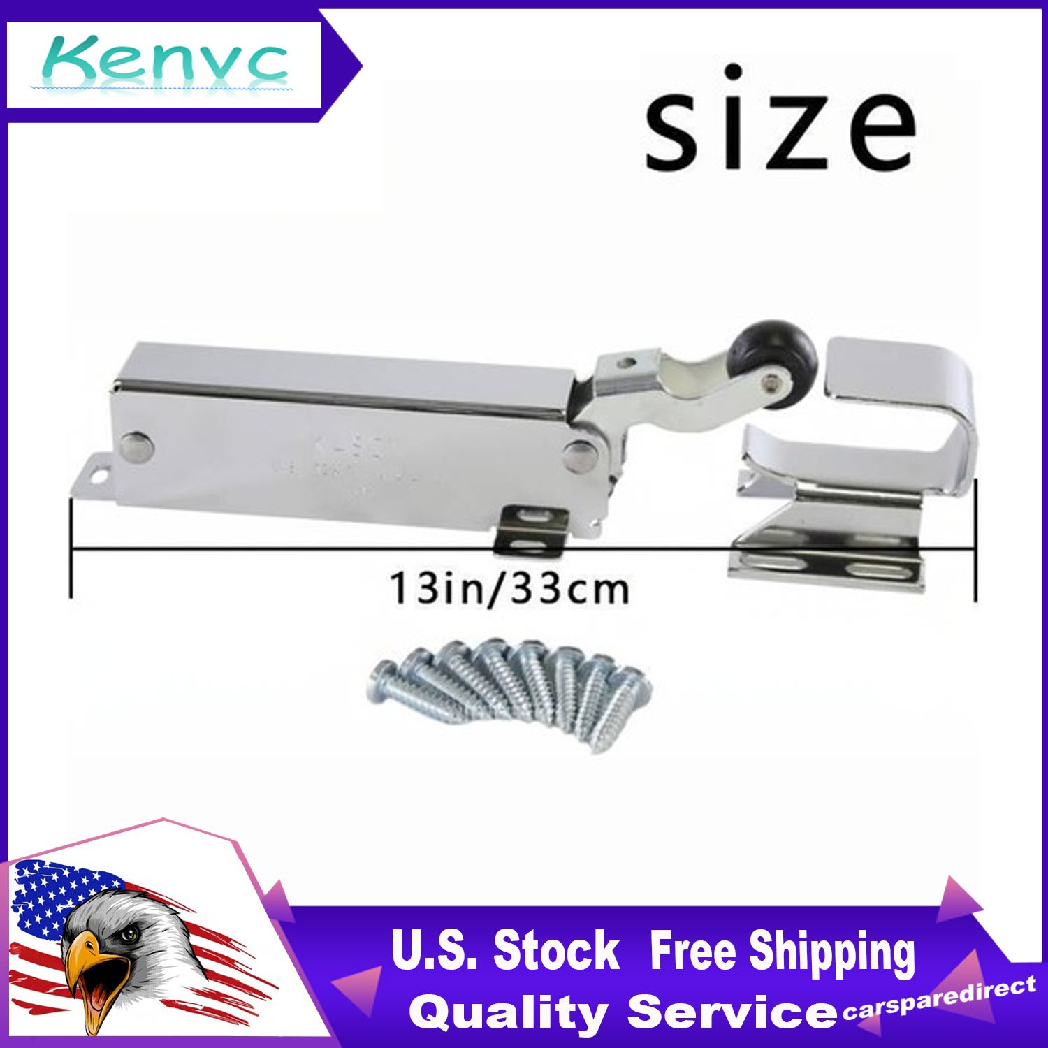 For Kason 1094 SureClose Hydraulic Door Closer with Flush to 3/4 Inch Hook US