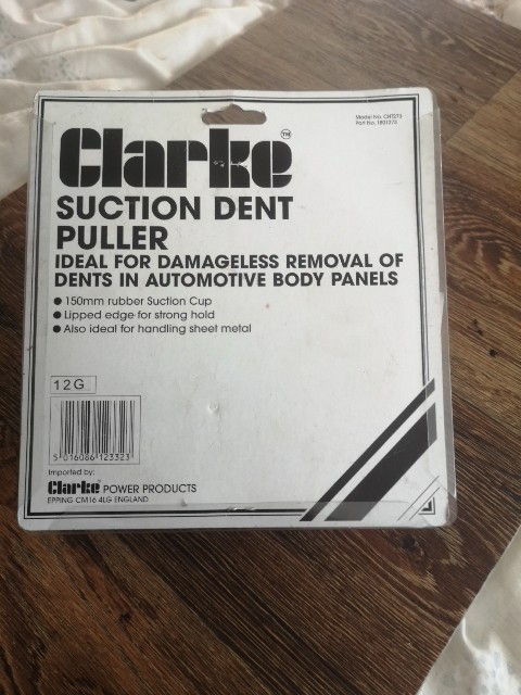 Clarke Suction Dent Puller CHT273 NEW 150mm Cup