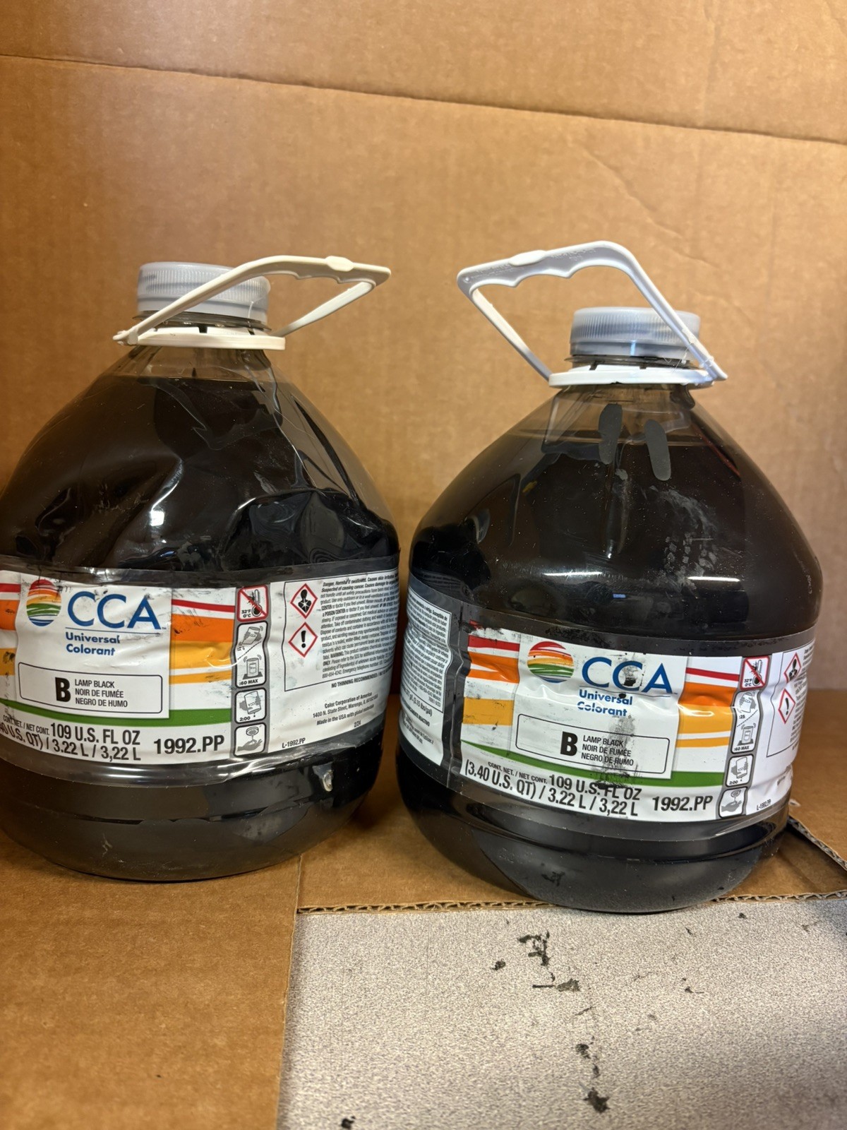 218 Ounces Valspar CCA NovoColor II Universal Colorant 101 B Lamp Black 8891N S4
